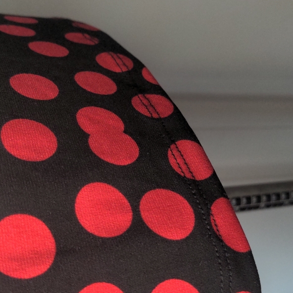 Polka Dot Black White and Red Halter Top by Ricki's - Picture 4 of 7